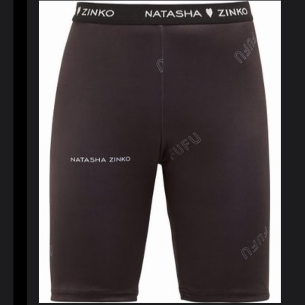 Natasha Zinko - NZ logo bike shorts